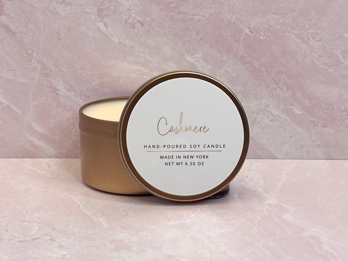 Cashmere Tin Candle