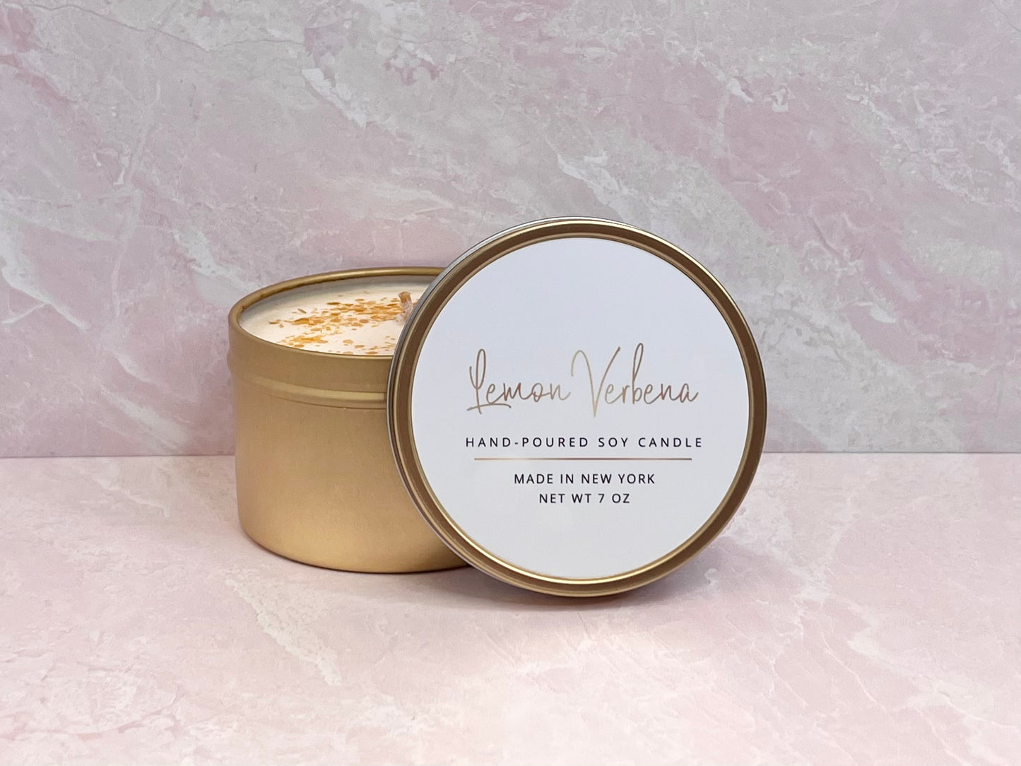 Lemon Verbena Tin Candle