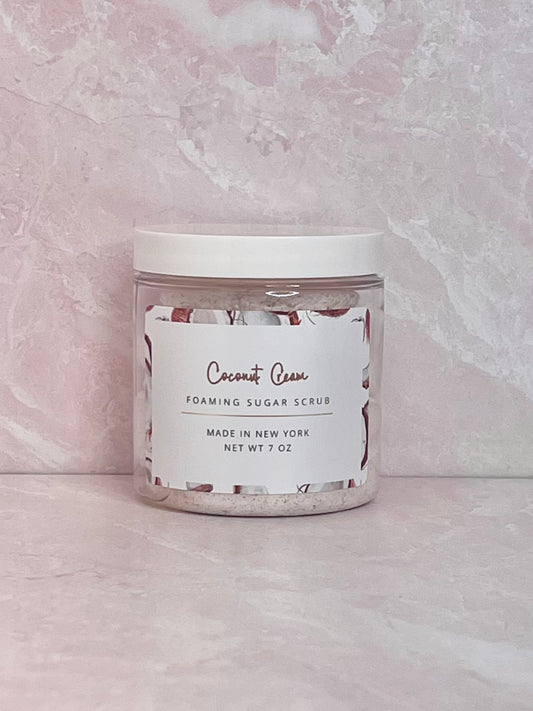 Coconut Cream Sugar Scrub