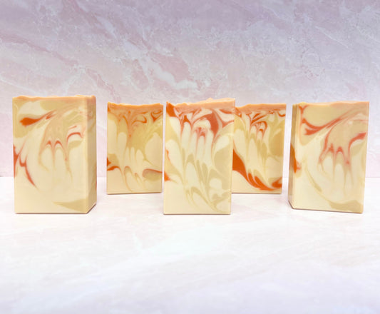 Pineapple Papaya Goat Milk Artisan Soap